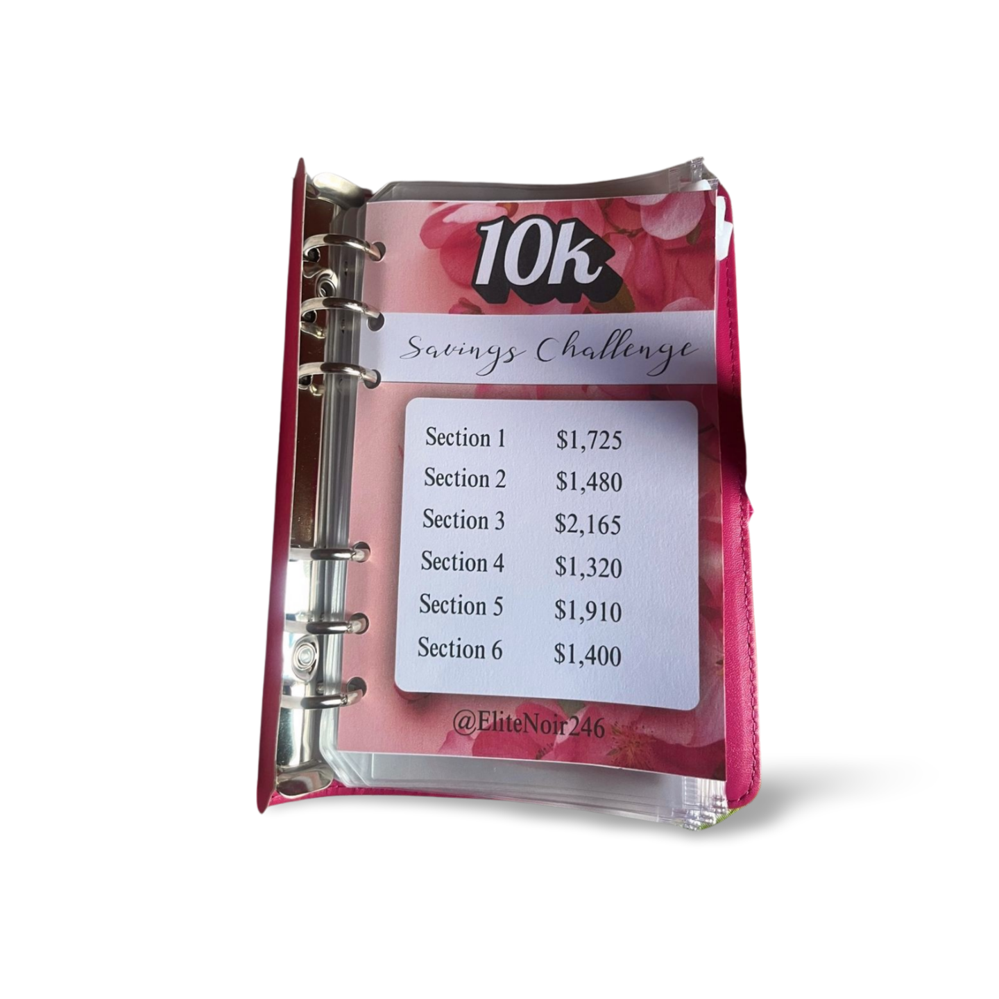 Binder Savings Challenges